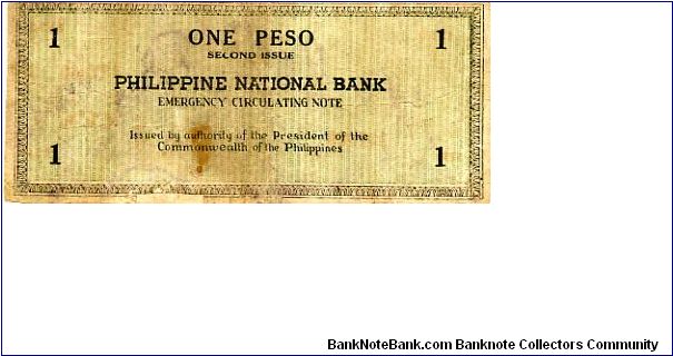 Banknote from Philippines year 1941