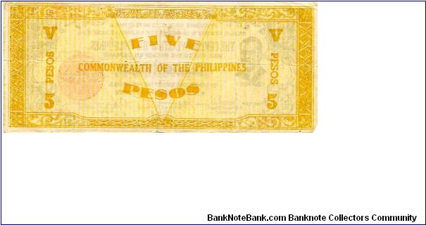 Banknote from Philippines year 1942