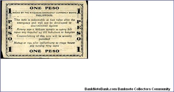 Banknote from Philippines year 1943