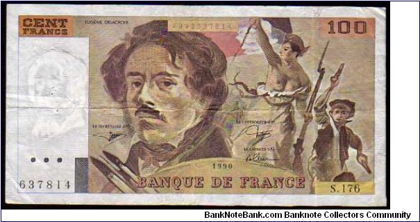 100 Francs
Pk 154e Banknote