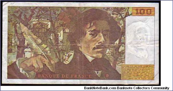 Banknote from France year 1990