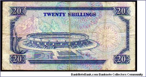 Banknote from Kenya year 1991