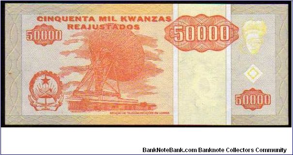 Banknote from Angola year 1995