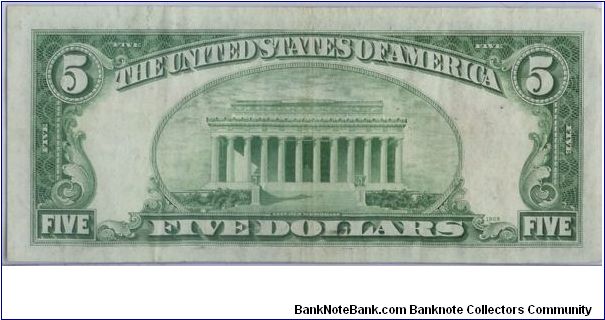 Banknote from USA year 1928