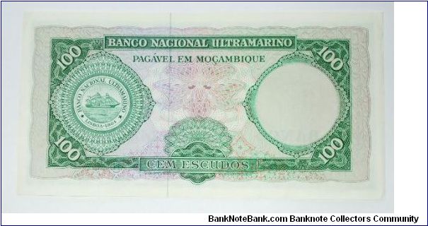 Banknote from Mozambique year 1960