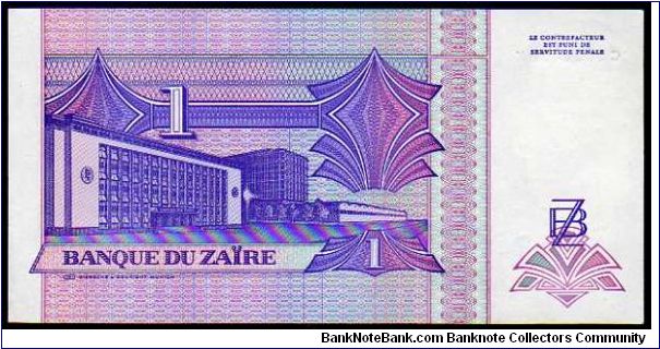 Banknote from Congo year 1993