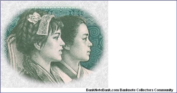 More ethnic lovelies from China, 2 Jiao 1980. Banknote