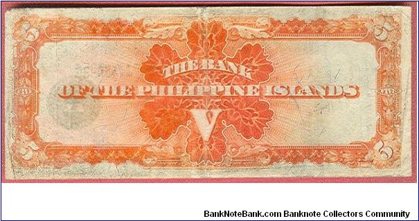 Banknote from Philippines year 1912