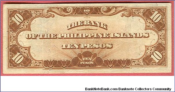 Banknote from Philippines year 1912