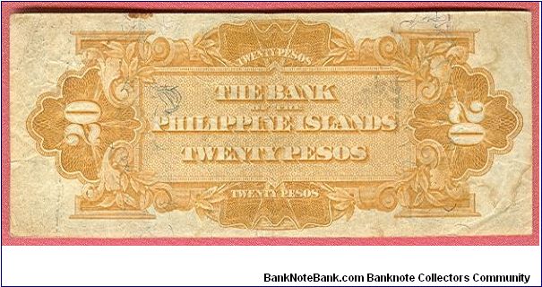 Banknote from Philippines year 1912