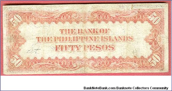 Banknote from Philippines year 1912