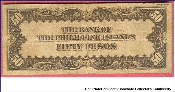 Banknote from Philippines year 1928