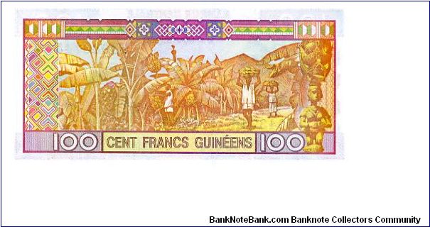 Banknote from Guinea year 1998