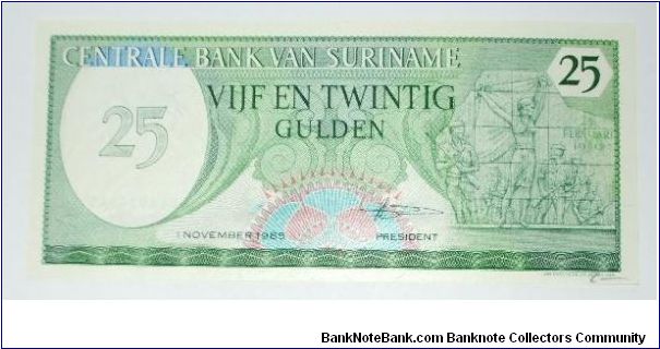 25 gulden Banknote