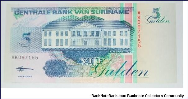5 gulden Banknote