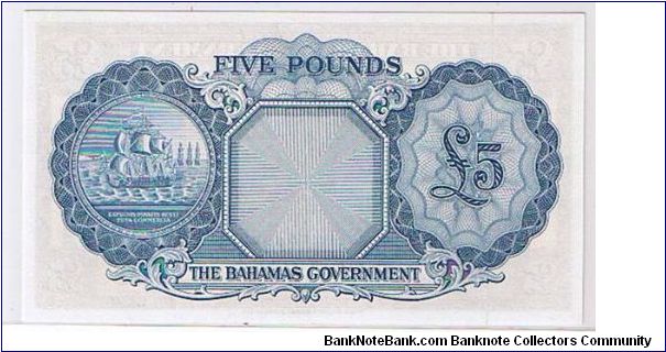 Banknote from Bahamas year 1953