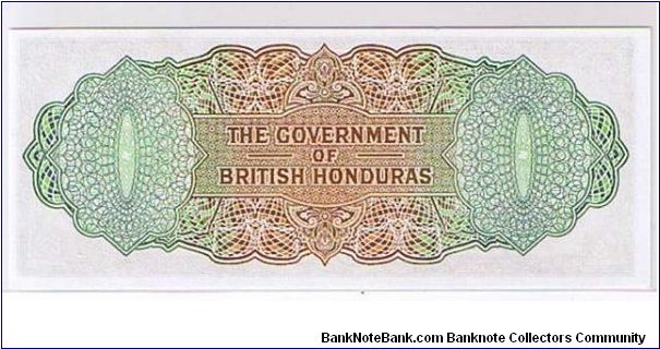 Banknote from Belize year 1964