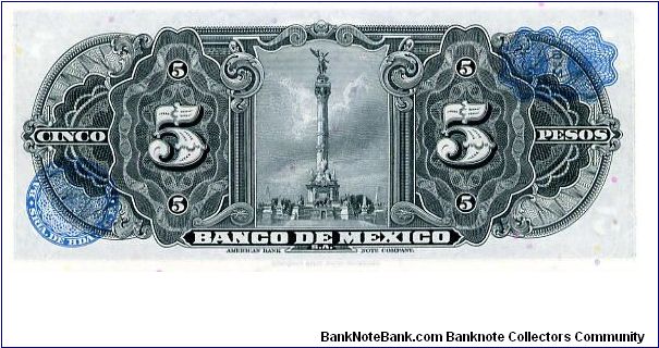 Banknote from Mexico year 1963