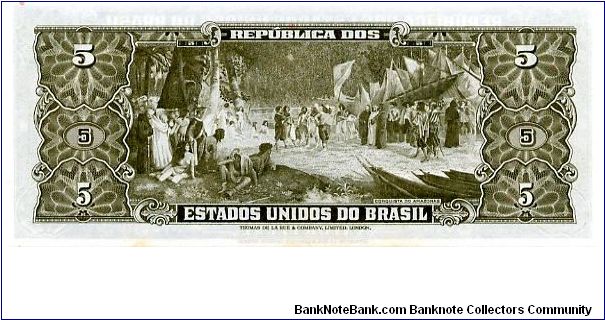 Banknote from Brazil year 1962