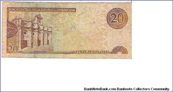 Banknote from Dominican Republic year 2003