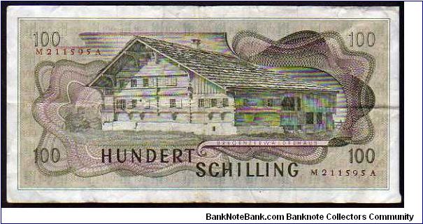 Banknote from Austria year 1970