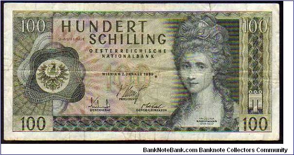 100 Shilling__
Pk 146__

2 Auflage__
02-01-1969
 Banknote