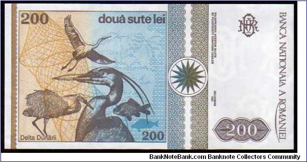 Banknote from Romania year 1992