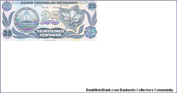 Banknote from Nicaragua year 1991