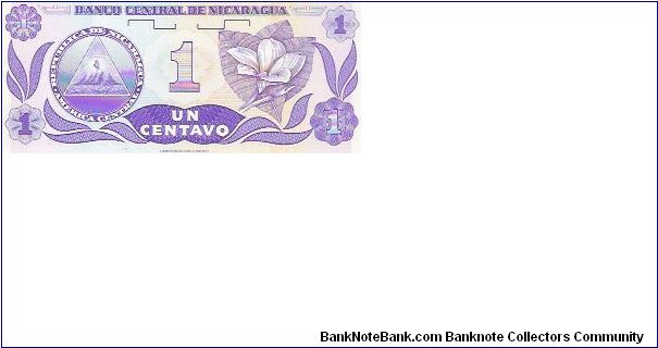 Banknote from Nicaragua year 1991