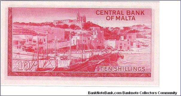 Banknote from Malta year 1967