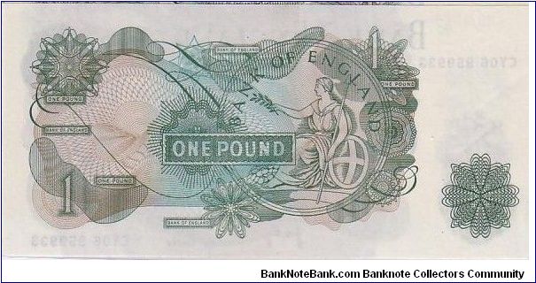 Banknote from United Kingdom year 1967