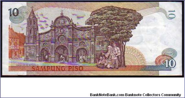 Banknote from Philippines year 1985