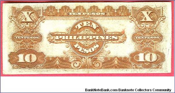 Banknote from Philippines year 1936