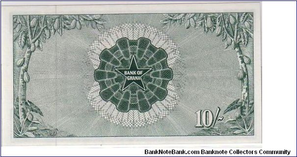 Banknote from Ghana year 1962