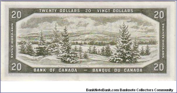 Banknote from Canada year 1954