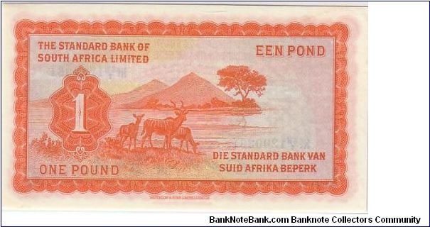 Banknote from Namibia year 1956