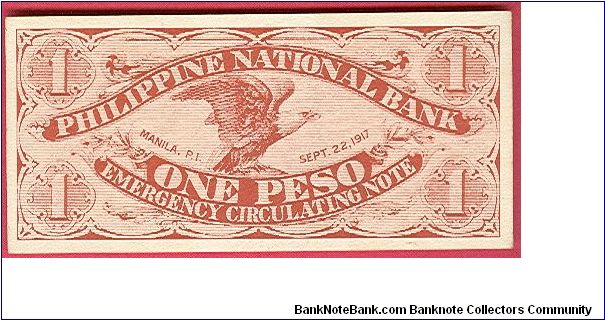 Banknote from Philippines year 1917