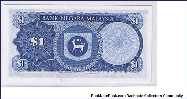 Banknote from Malaysia year 1967