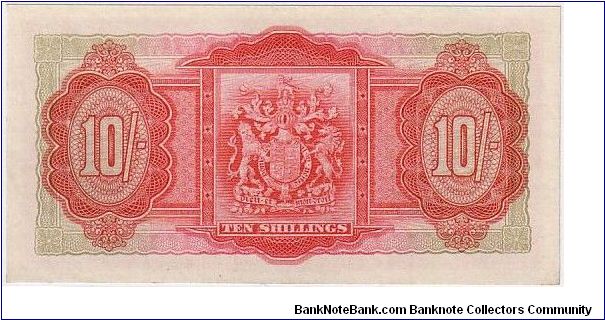 Banknote from Bermuda year 1937