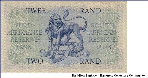 Banknote from South Africa year 1965