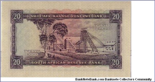 Banknote from South Africa year 1967