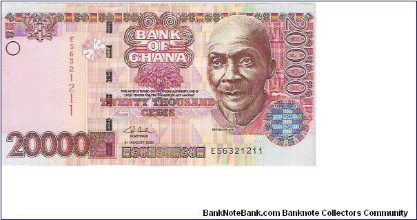 20,000 CEDIS

ES6321211 Banknote