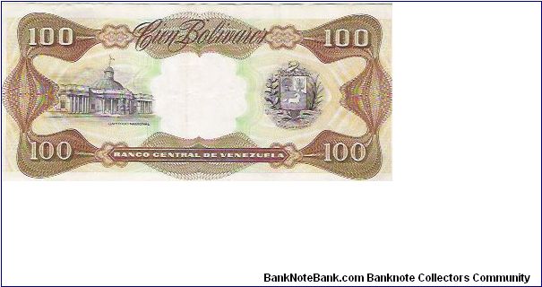 Banknote from Venezuela year 1998