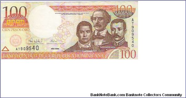 100 PESOS ORO

AT909540 Banknote