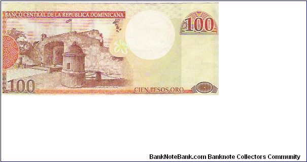 Banknote from Dominican Republic year 2000