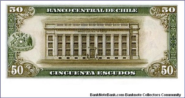 Banknote from Chile year 1962