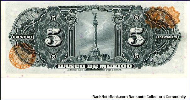 Banknote from Mexico year 1963