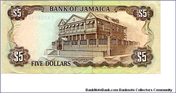 Banknote from Jamaica year 1991