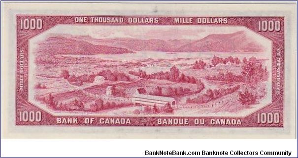 Banknote from Canada year 1954