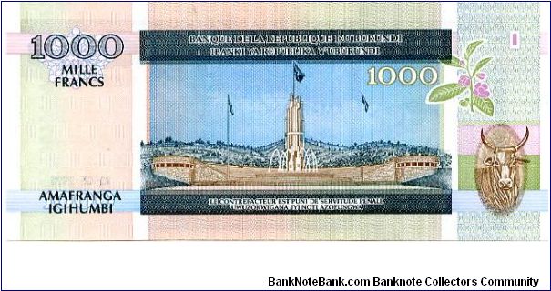 Banknote from Burundi year 2006